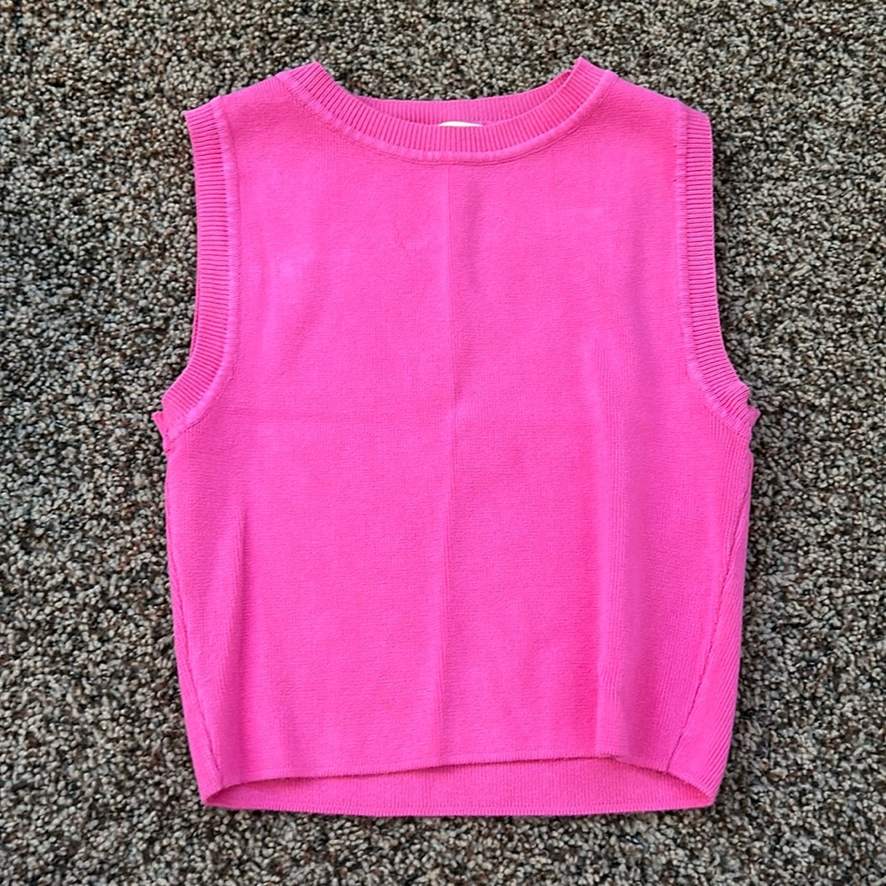 Hot Pink Zara Crop Top